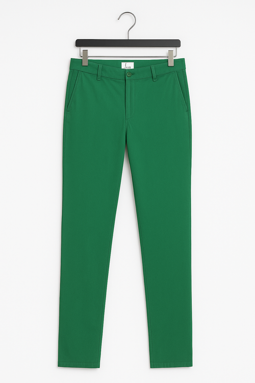 Pantalon Velour Vert