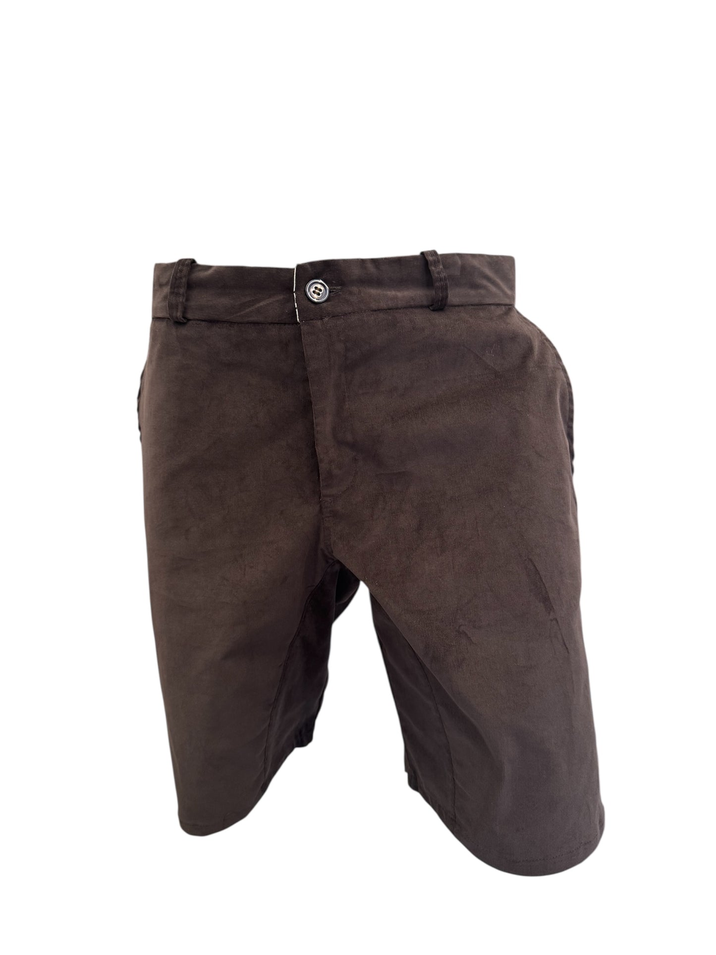 Short Velour Marron