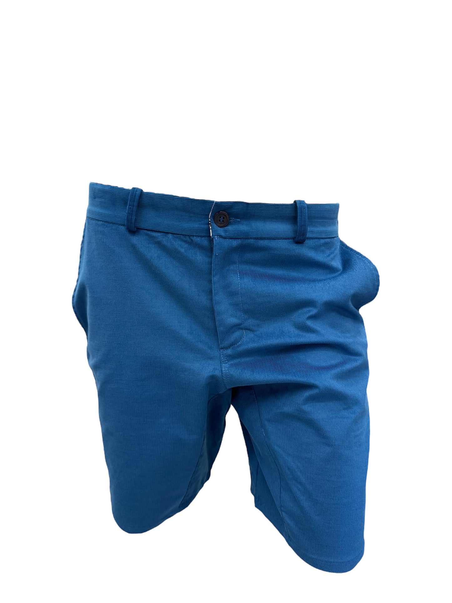 Short Velour Bleu