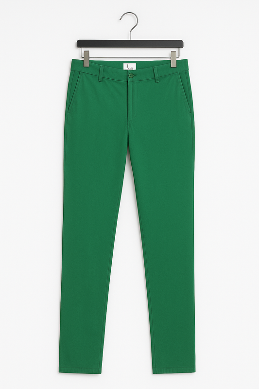 Pantalon Velour Vert