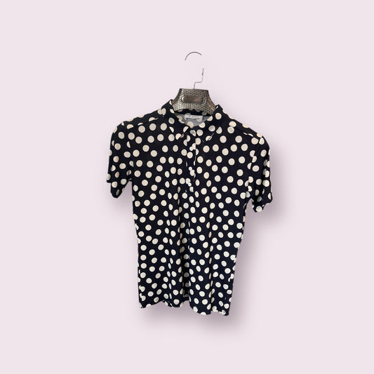 Polo femme petit pois