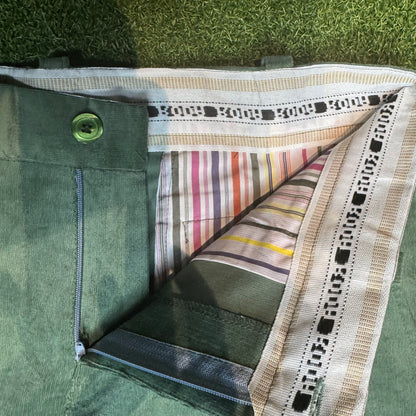 Short Velours Olive