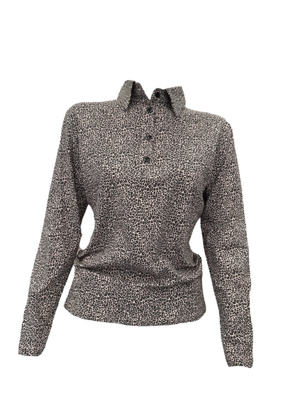 Polo de golf femme guépard