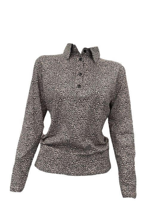 Polo de golf femme guépard